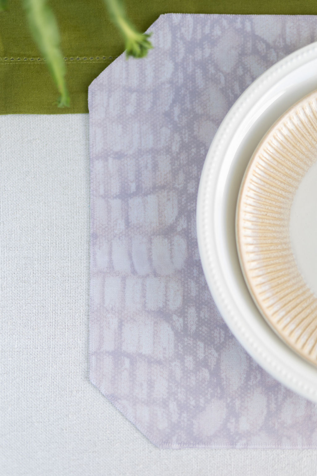 White Alligator Placemat